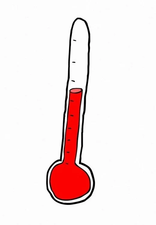 Dibujo del termometro - Imagui