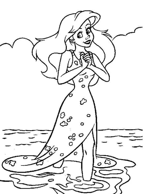 Dibujos para todo: Dibujos de la sirenita: Ariel Dibujos para todo: Dibujos de la sirenita: Ariel