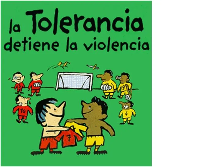 Un dibujo sobre la tolerancia - Imagui