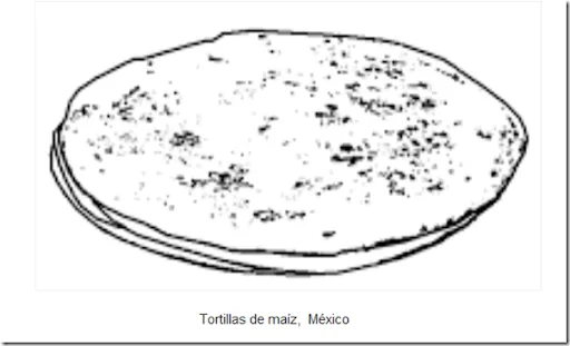 Dibujos de tortillas para colorear - Imagui