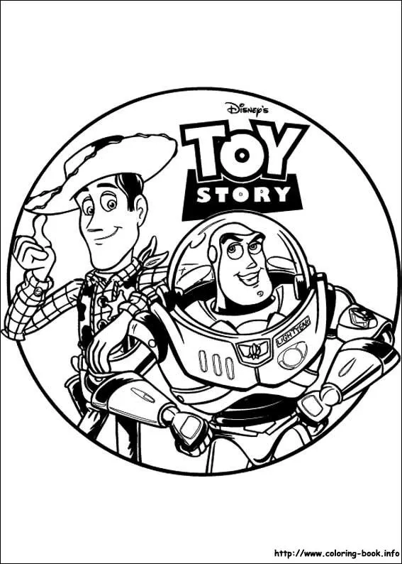 Fazendo a Minha Festa!: Livrinho para Colorir Toy Story!