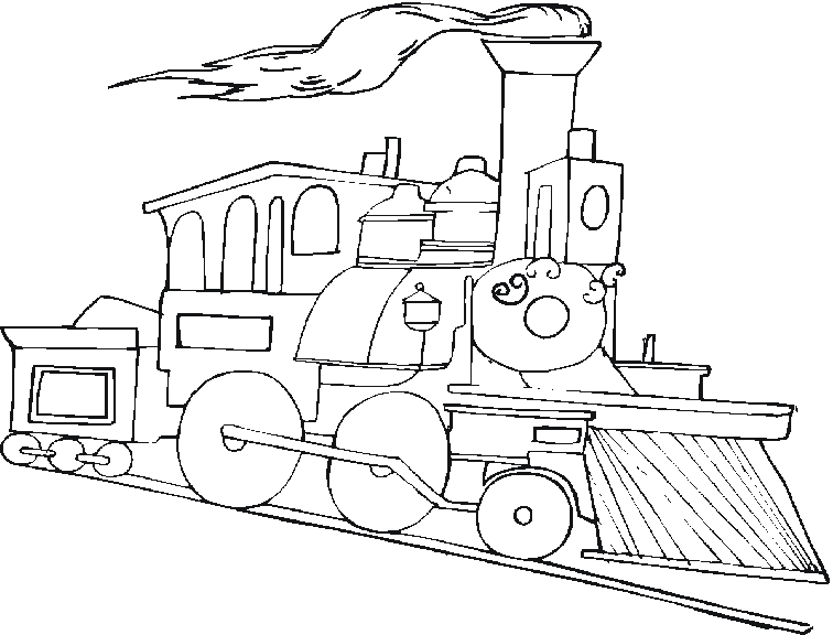 Ferrocarril antiguo para dibujar - Imagui