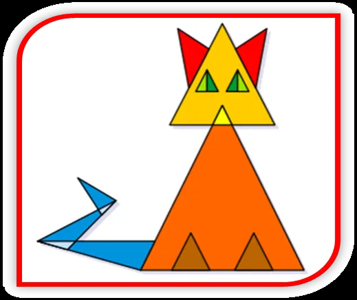 Dibujos con formas de triangulos - Imagui
