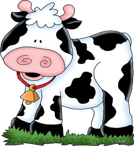 Dibujos de vaca en color - Imagui