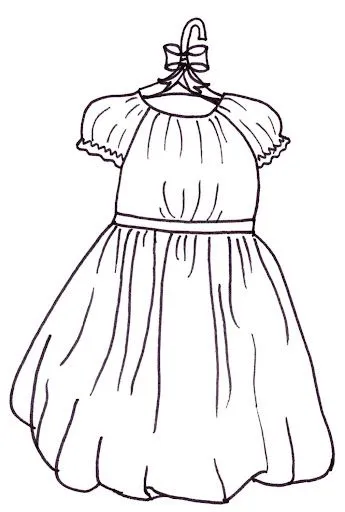 COLOREAR DIBUJOS DE VESTIDOS | Dibujos para colorear COLOREAR DIBUJOS DE VESTIDOS | Dibujos para colorear