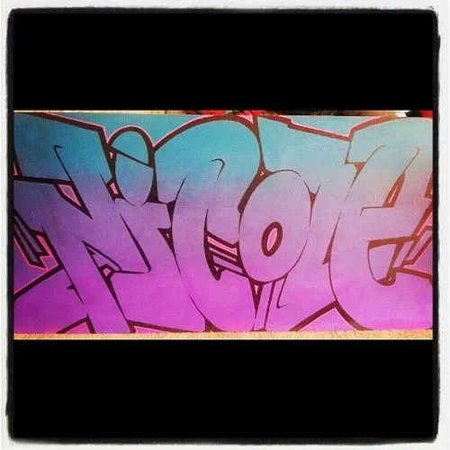 Did a piece for my little sis nicole! #graffiti #streetart #art ...