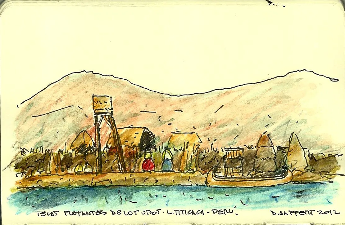Diego Jappert: Apuntes del Lago Titicaca