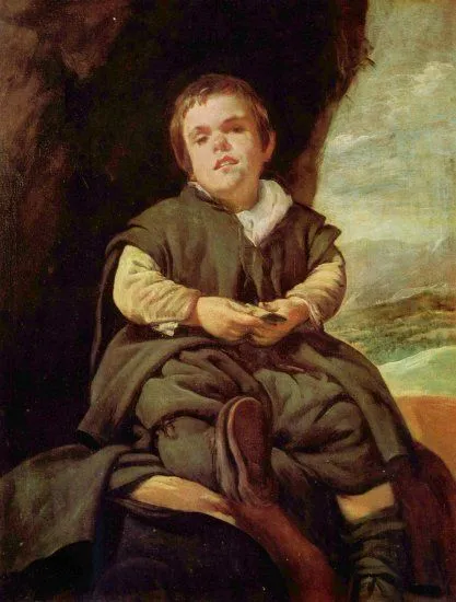 Diego Velázquez - Retrato del enano Francisco Lezcano, hijo de ... Diego Velázquez - Retrato del enano Francisco Lezcano, hijo de ...
