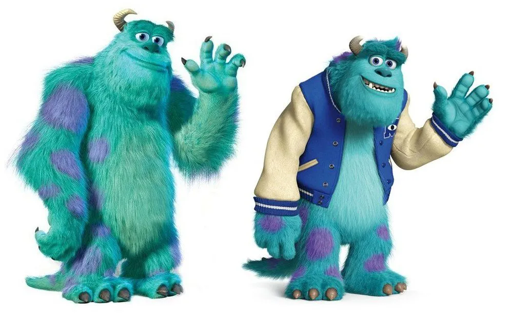 Differences Between Mike, Sully, And Randall From MONSTERS INC To ... Differences Between Mike, Sully, And Randall From MONSTERS INC To ...