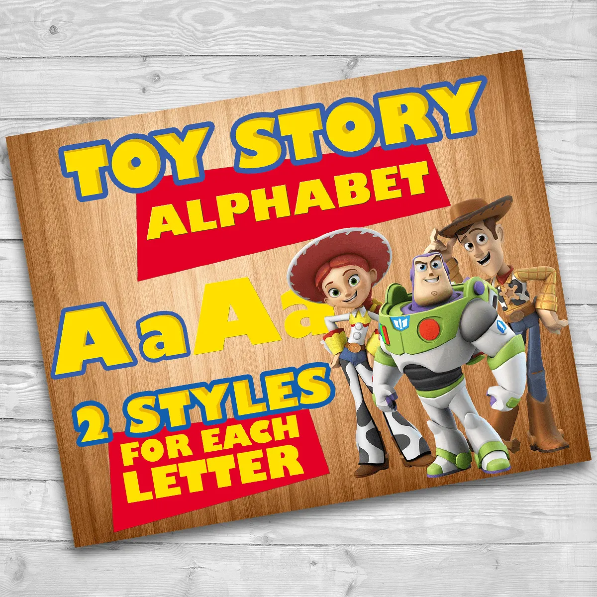 Digital Toy Story PNG Kit Letras y números del alfabeto Cl .
