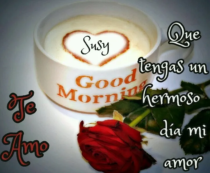 DILO CON FLORES Y TARJETAS: buenos días mi amor DILO CON FLORES Y TARJETAS: buenos días mi amor