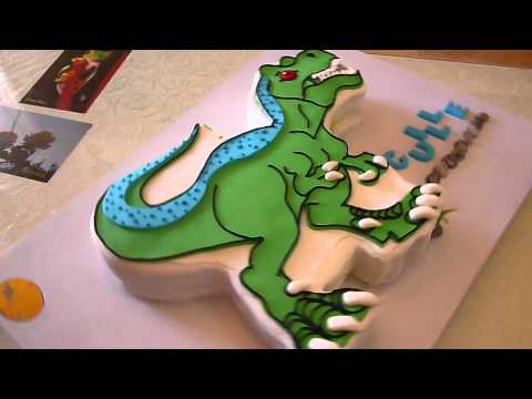 Dinosaurio QueXquisito para Guille en su cumpleaños - YouTube