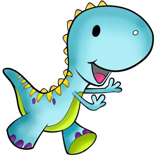 Dibujos de dinosaurios en colores - Imagui