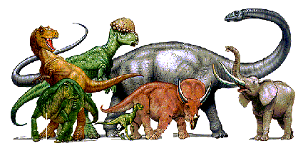 Dinosaurios son excusas de la evolución