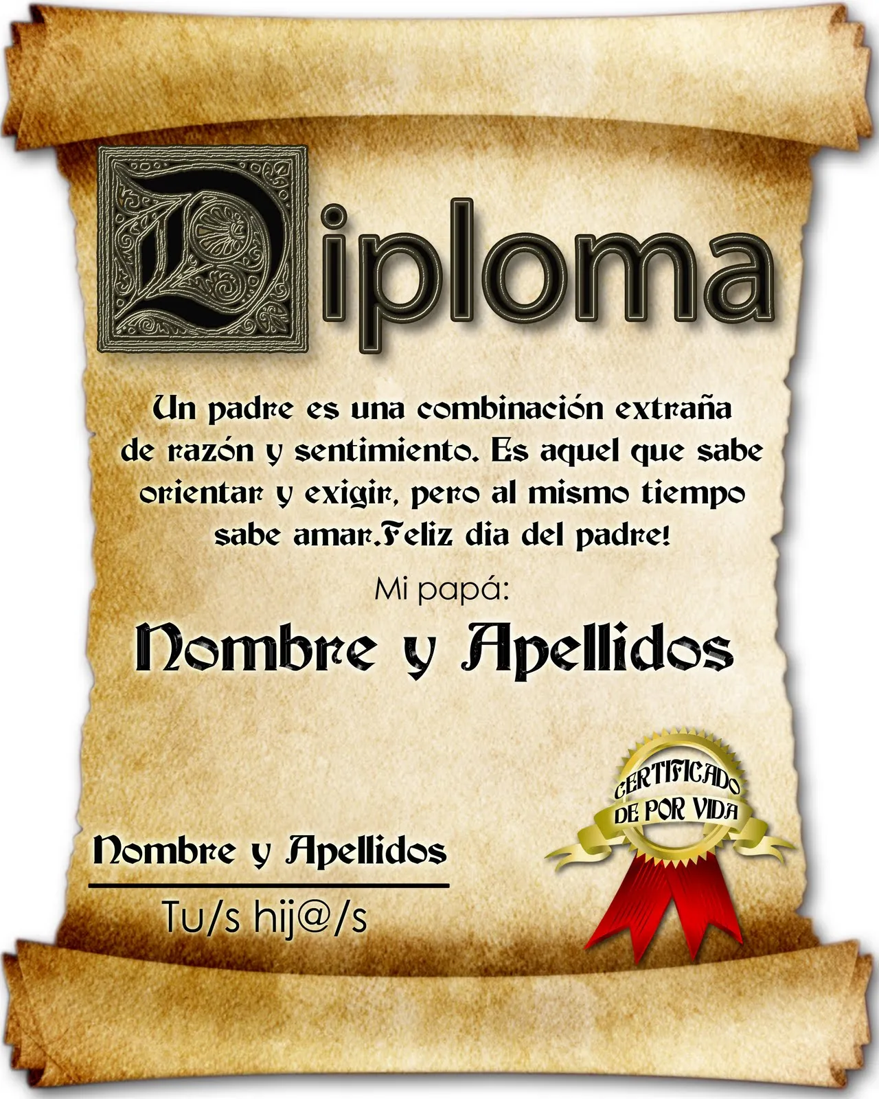 Diploma de Honor para Imprimir Blog De Fotografias | Imagenes Gratis