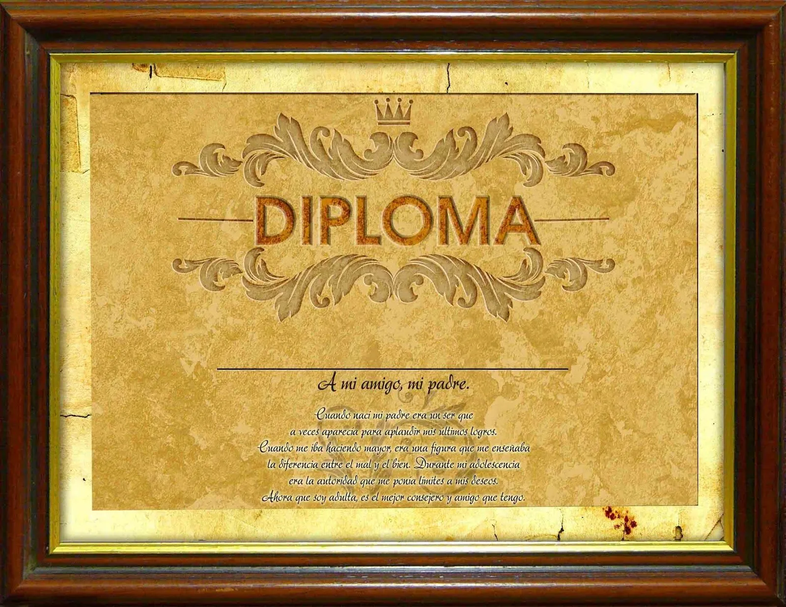 Formatos de diplomas editables - Imagui