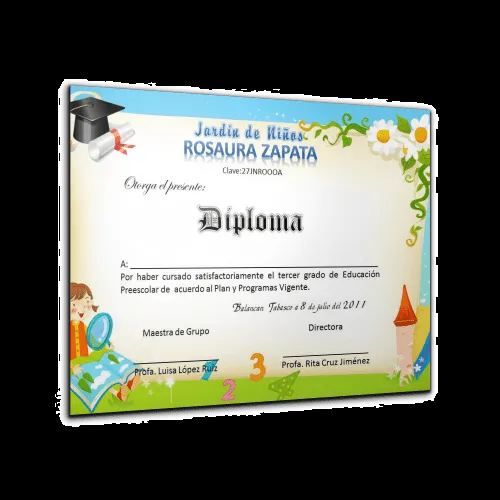  ... diplomas es powerpoint para jardín de niños, y espero les guste