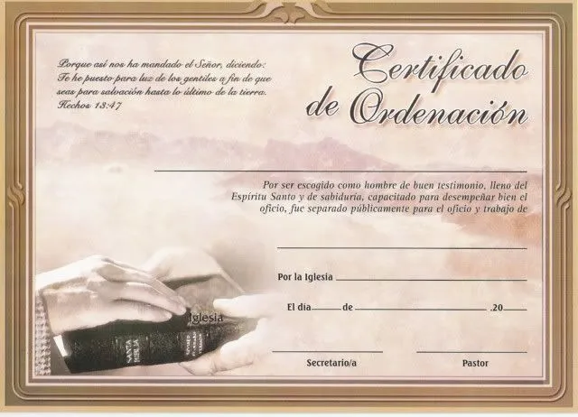 Diplomas y/o Certificados Cristianos | gralifreyan | Pinterest