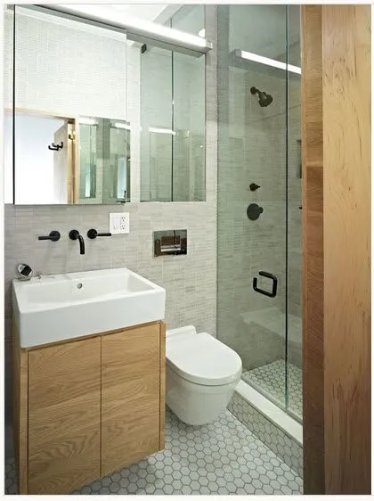 Diseño de cuarto de baño pequeños y medianos con ideas, fotos y ...