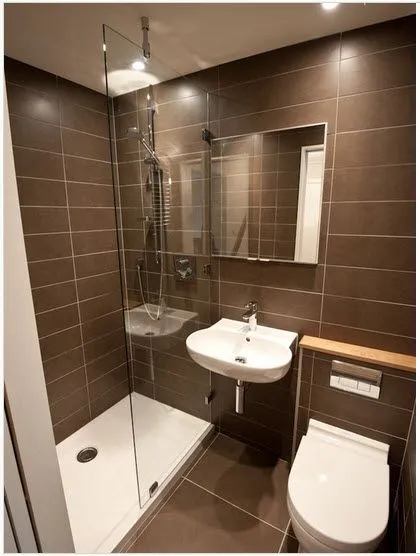 Diseño de cuarto de baño pequeños y medianos con ideas, fotos y ...