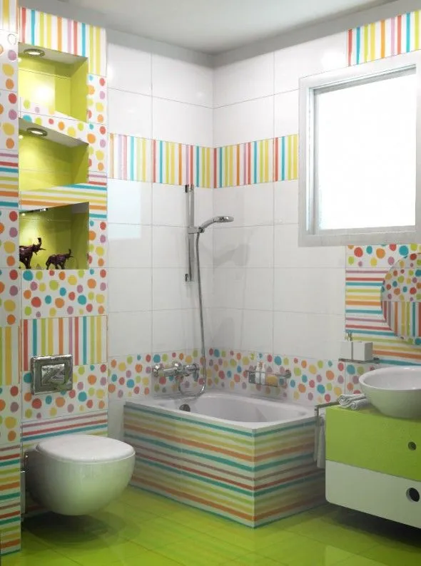 Diseño y Decoración de la Casa: Lindos Baños para Niños