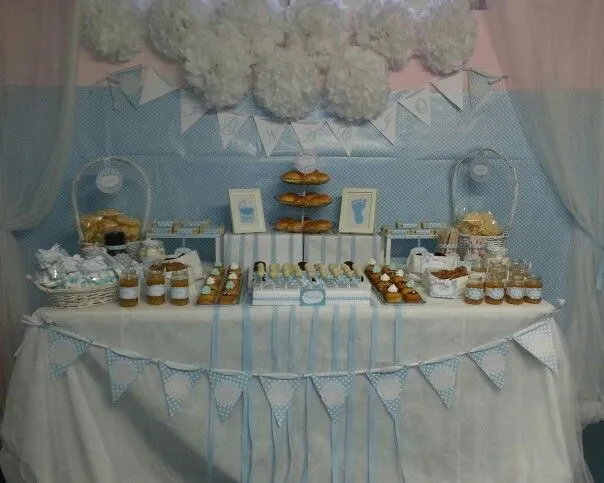 Diseño y decoración de eventos # sevilla # mesa dulce para bautizo ...