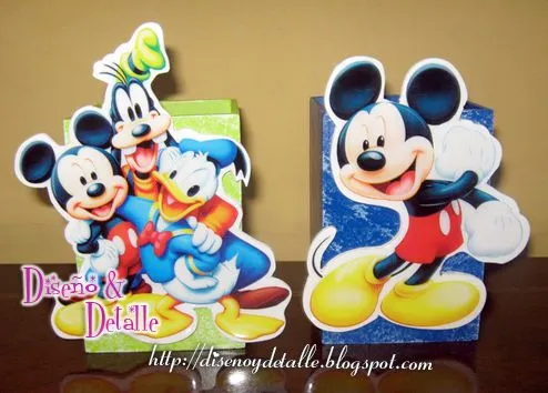 Diseño y Detalle: Sorpresas infantiles de Mickey, Minnie, y Amigos