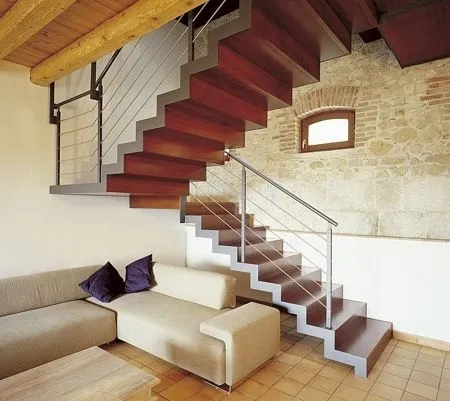 Diseño de escaleras para el interior de la vivienda
