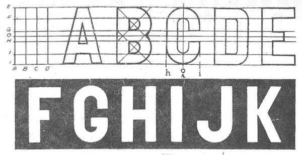 diseño de letras « La Tipografia