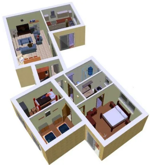 planos de casas modernas 3 dormitorios » Planos de Casas Gratis