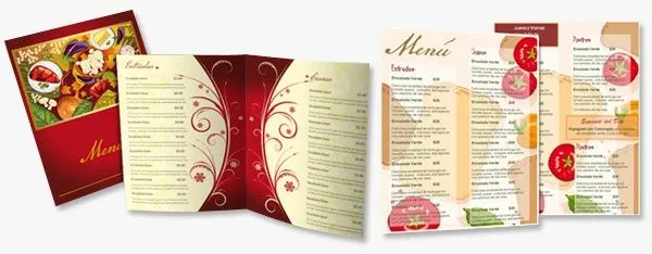 diseño y planeacion del menu para un restaurante | Menus de ...
