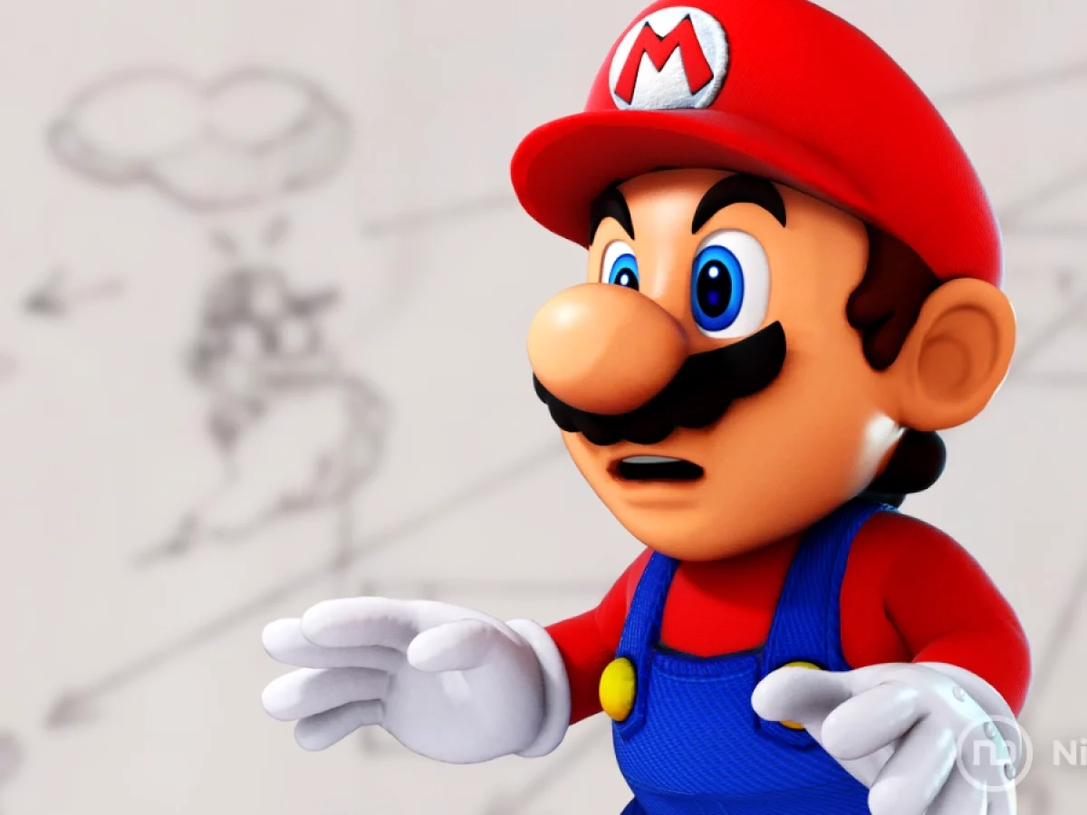 Así era el primer diseño de Super Mario Bros hecho a lápiz