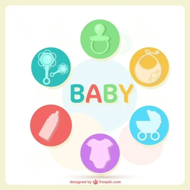 Diseño de tarjeta para bebé | Descargar Vectores gratis