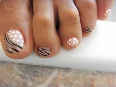 diseño para uñas de los pies Videos | uñas... | Pinterest