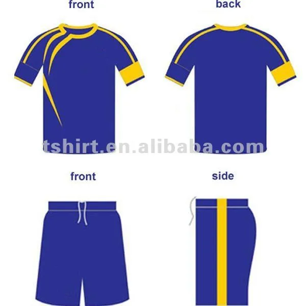 Custom men conjunto uniforme de fútbol-Equipación de Fútbol ...