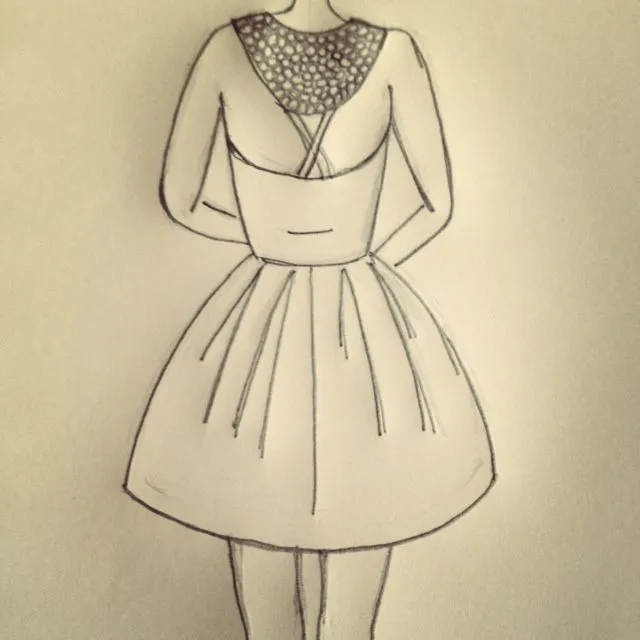 Diseño de vestidos para los 15 años para dibujar - Imagui