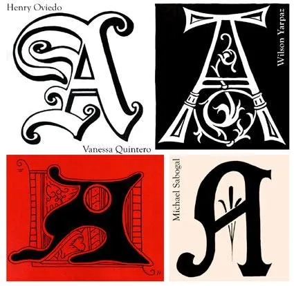 Digrafico Blog Programa Diseño Grafico: Letras ornamentales