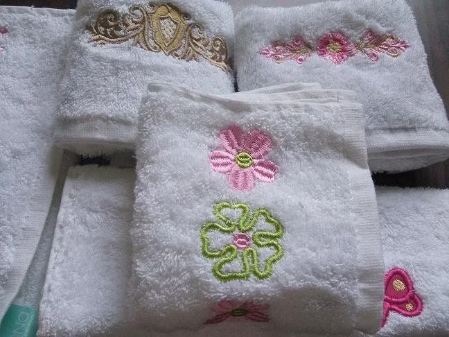 Diseños bordados para toallas - Imagui