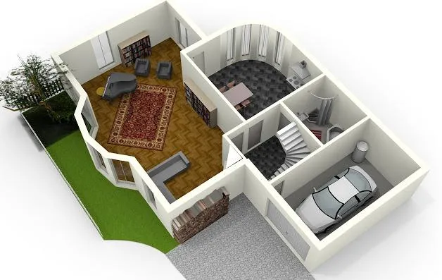 Diseños de casas modernas pequeñas en 3D - Imagui