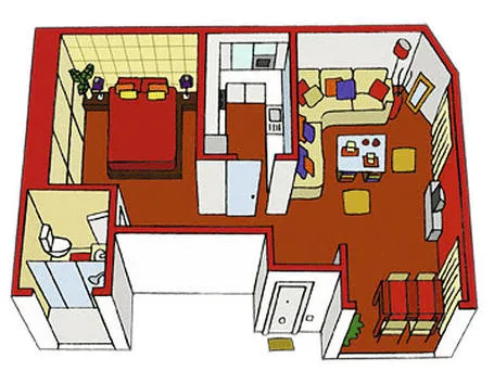 Diseños de Casas, Planos Gratis: Croquis de casa pequeña