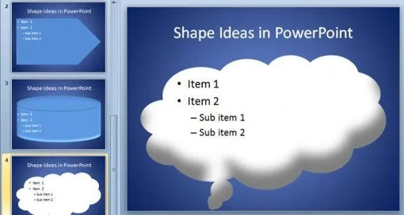 Ideas originales para usar figuras en diapositivas PowerPoint 2010 ...