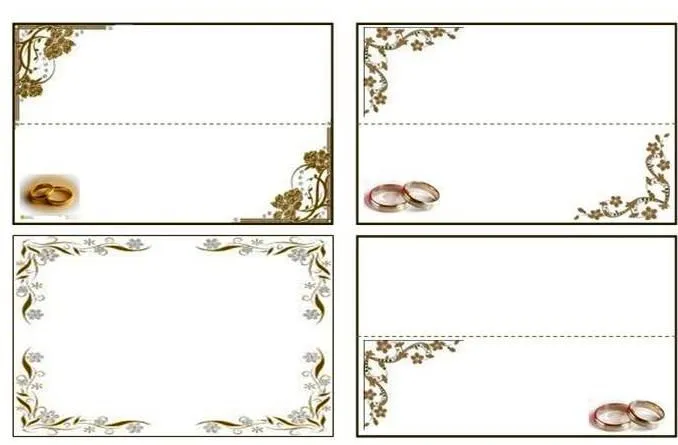 Diseños de marcos para membrete - Fotos - Comunidad bodas.com.mx