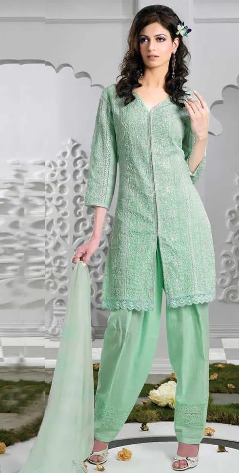 Diseños y patrones Salwar Kameez, impresionante y colorida moda ...