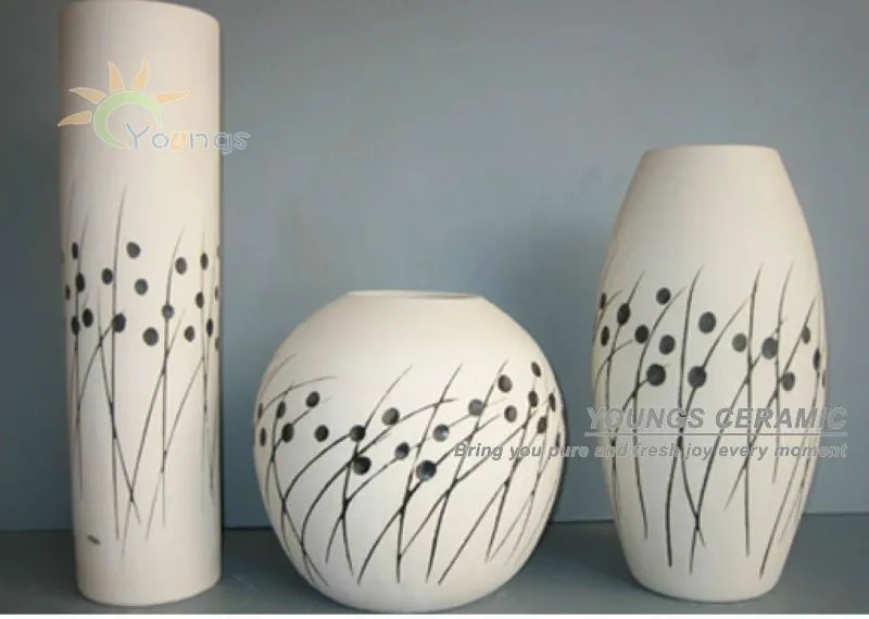 Venta al por mayor moderna de cerámica del florero-Jarrones de ...
