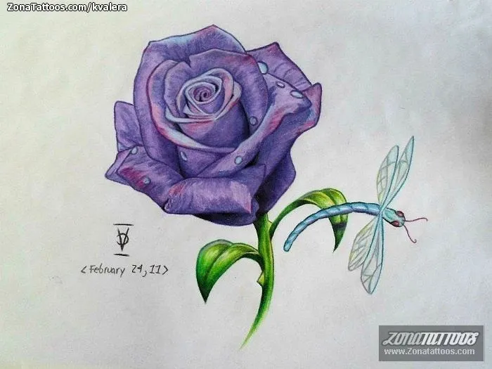 Rosas tattoo diseños - Imagui