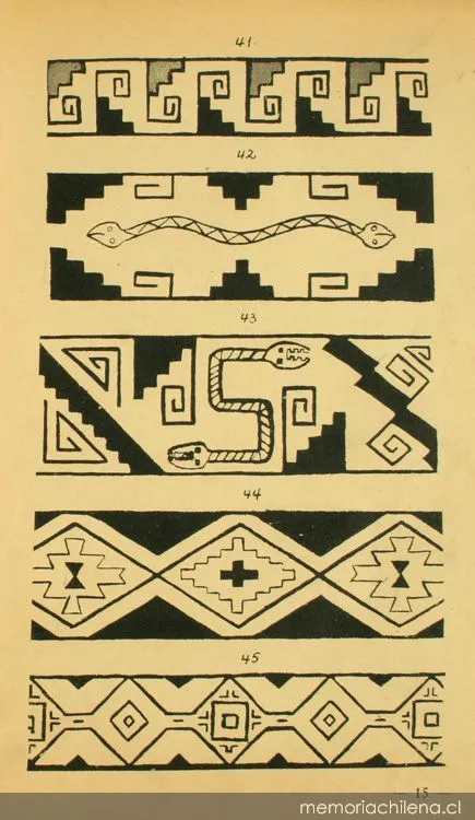 Diseños Tiahuanaqueños, 1929 - Memoria Chilena, Biblioteca ...