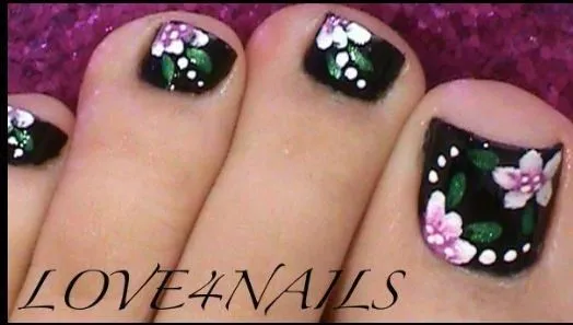 Diseños de uñas de los pies | Pintura de uñas - Nails | Pinterest ...