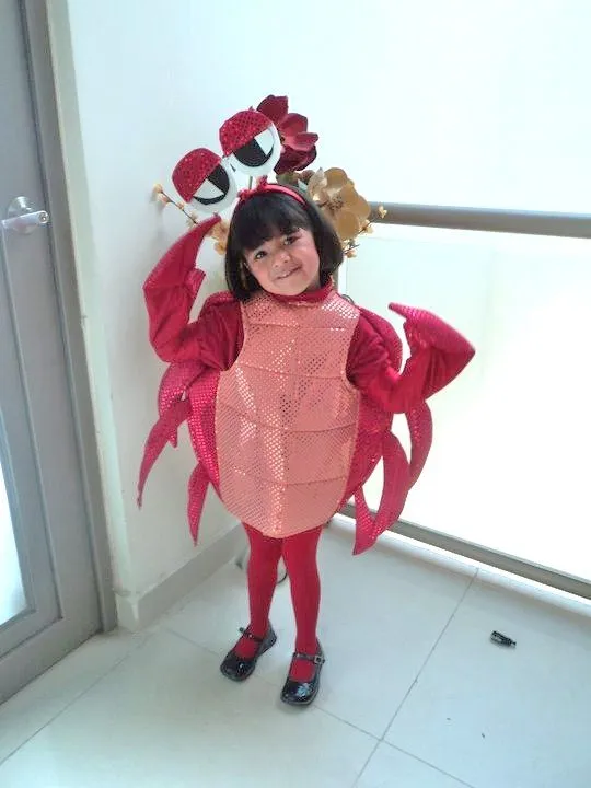 Como hacer disfraces de cangrejos para niños - Imagui