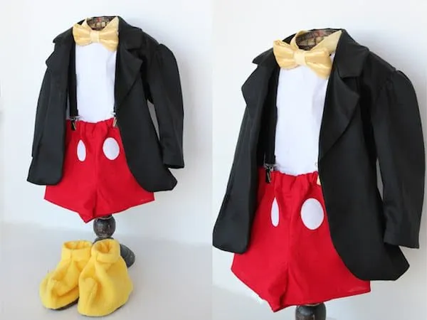 Patrones para disfraz de Mickey Mouse - Imagui
