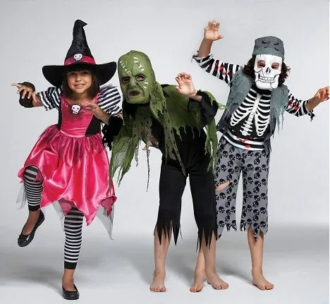 Disfraces caseros de Halloween para los niños